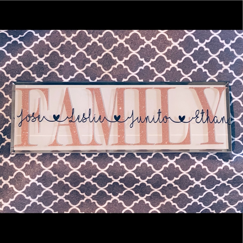 Personalized Glass Subway Tile
